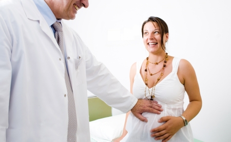 Midwest Fertility Center- doctor, pregnant woman